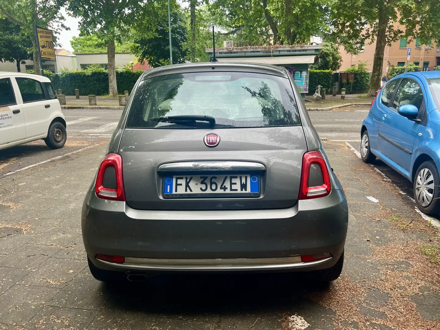 Fiat 500 500 1.2 Lounge 69cv dualogic Grau - 2