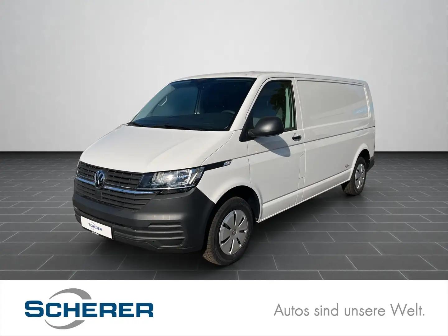 Volkswagen T6.1 Transporter T6.1 Kasten Langer Radstand 2.0TDI Klima/PDC Weiß - 1
