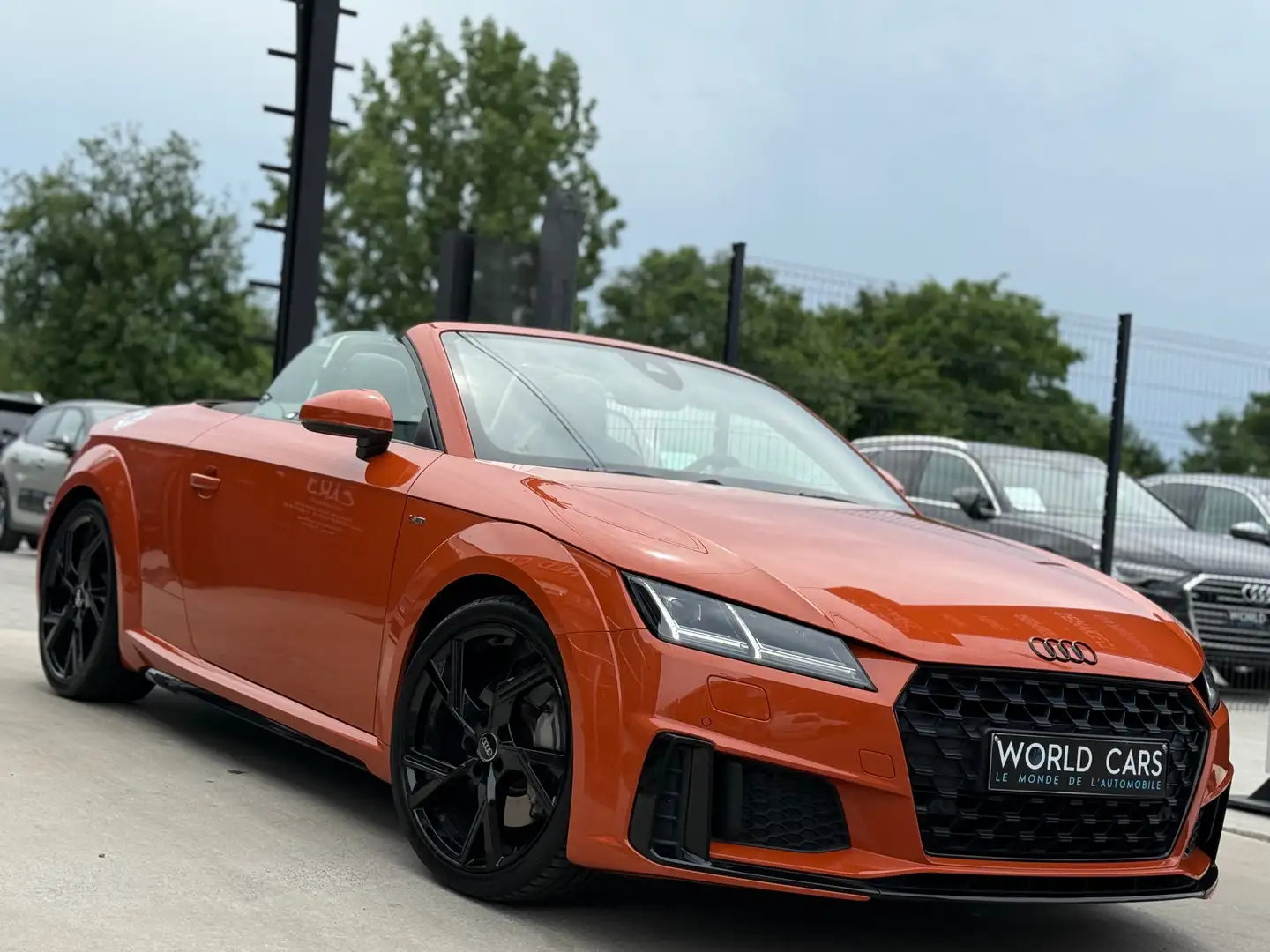 Audi TT Roadster 45 TFSI S tronic S LINE COMPETITION FULL Naranja - 2