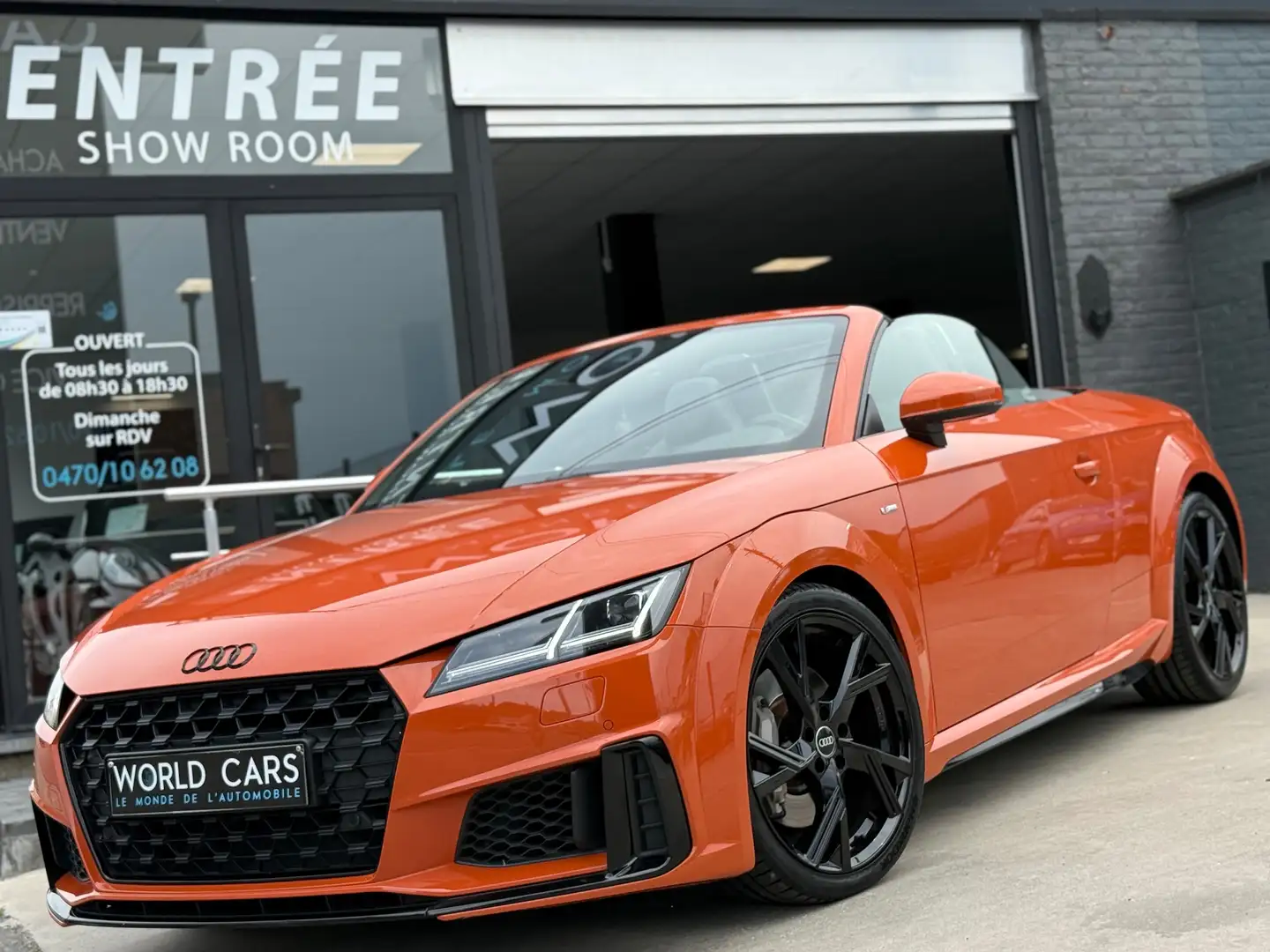 Audi TT Roadster 45 TFSI S tronic S LINE COMPETITION FULL Naranja - 1