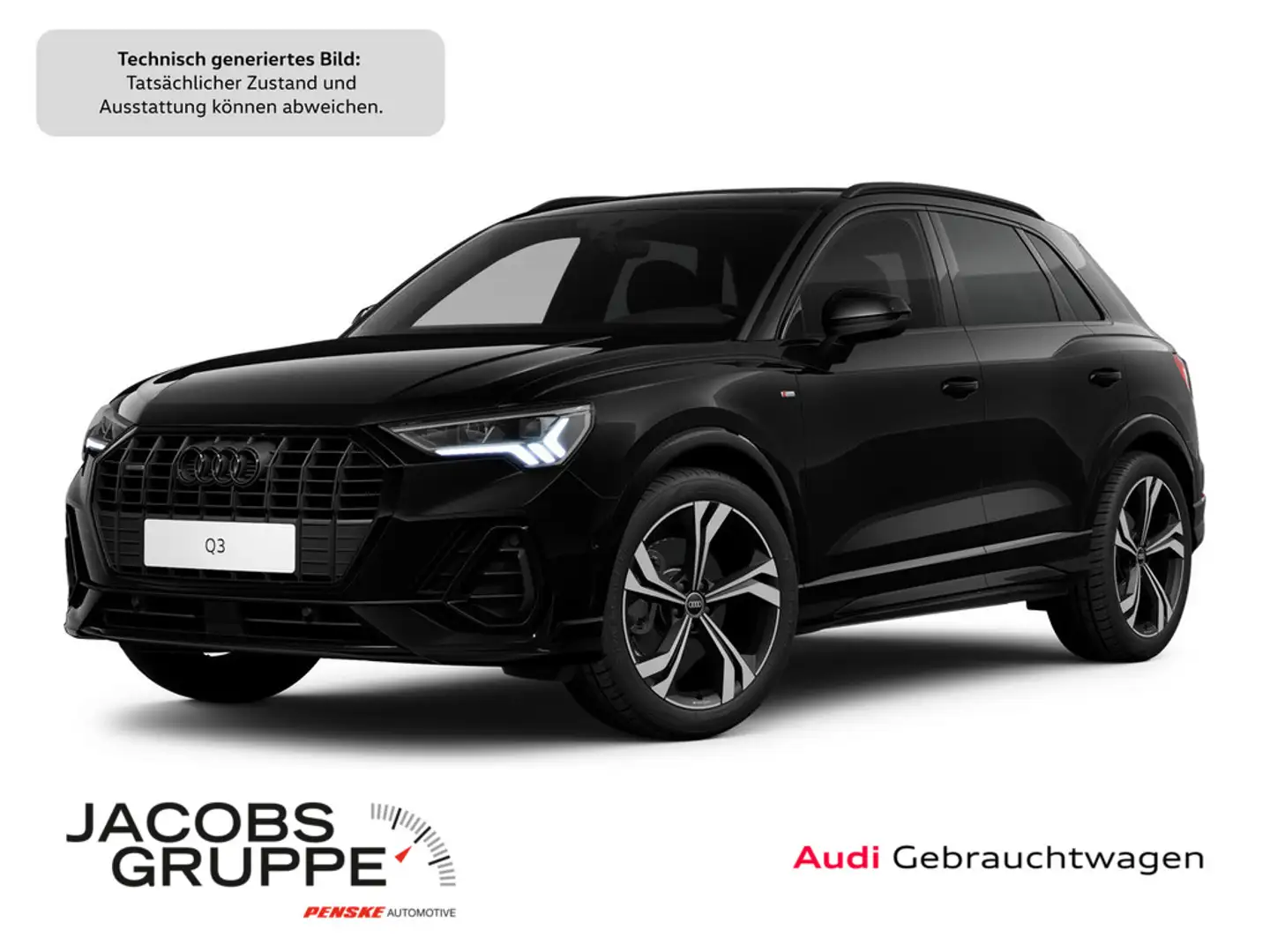 Audi Q3 40 TDI quattro S-line S-tronic,Navi,LED,RF Schwarz - 1