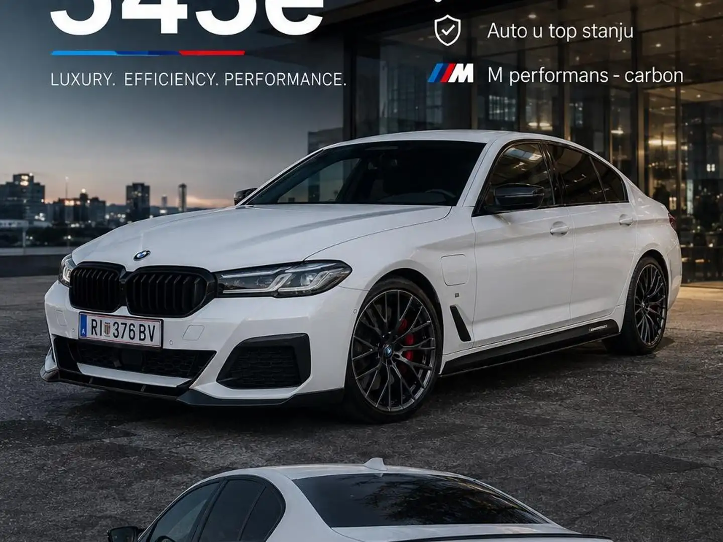 BMW 545 545e PHEV xDrive Aut. Weiß - 1