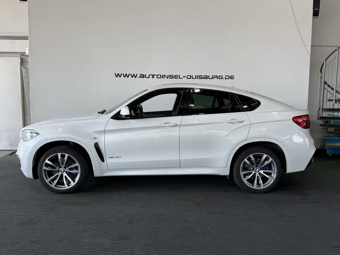 BMW X6 xDrive 40d M-Sport ACC HeadUp Softclose 20" Bianco - 2