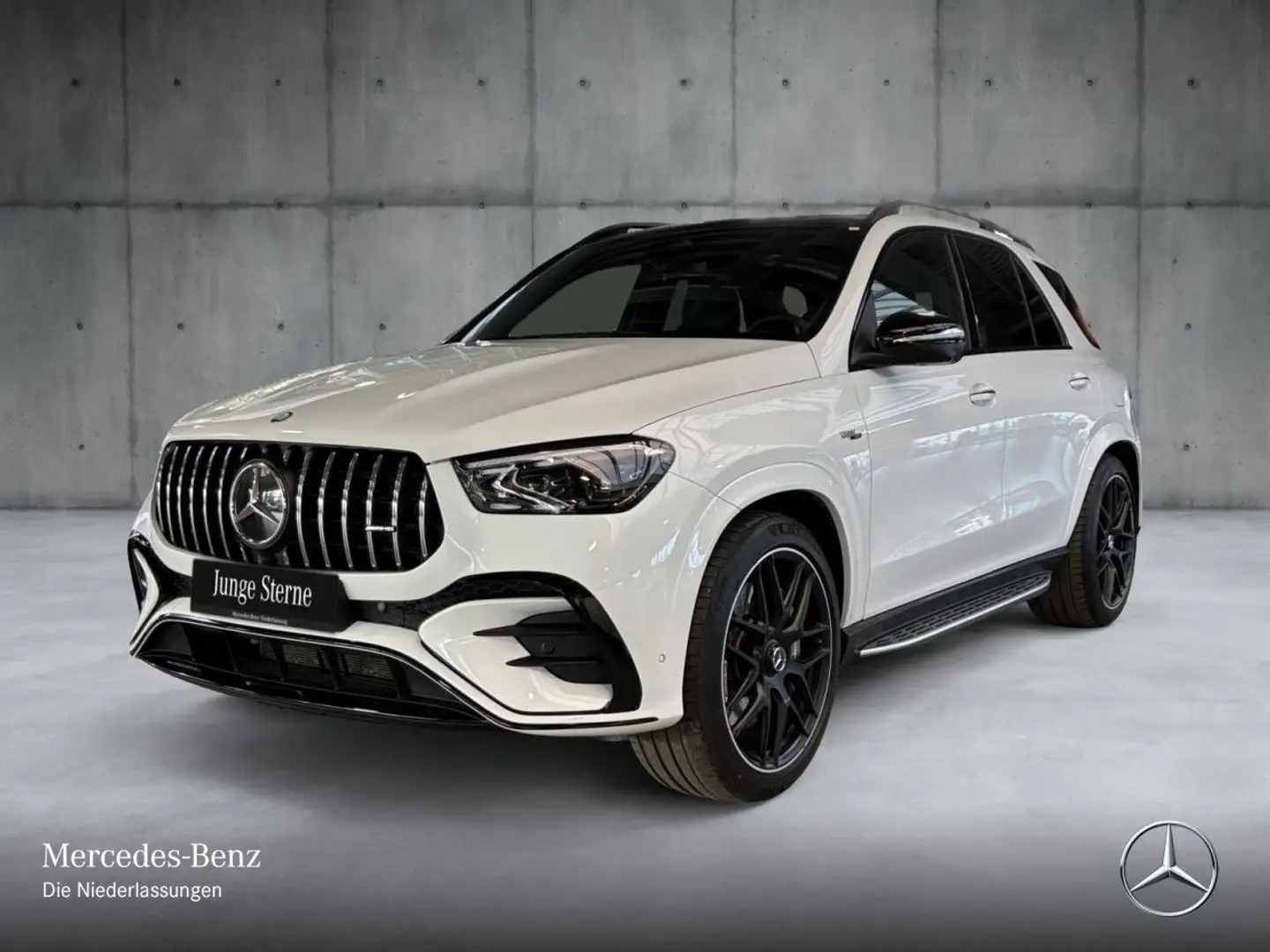 Mercedes-Benz GLE 53 AMG GLE 53 HYBRID 4M NIGHT+PANO+360+AHK+MULTIBEAM+22" Blanc - 2