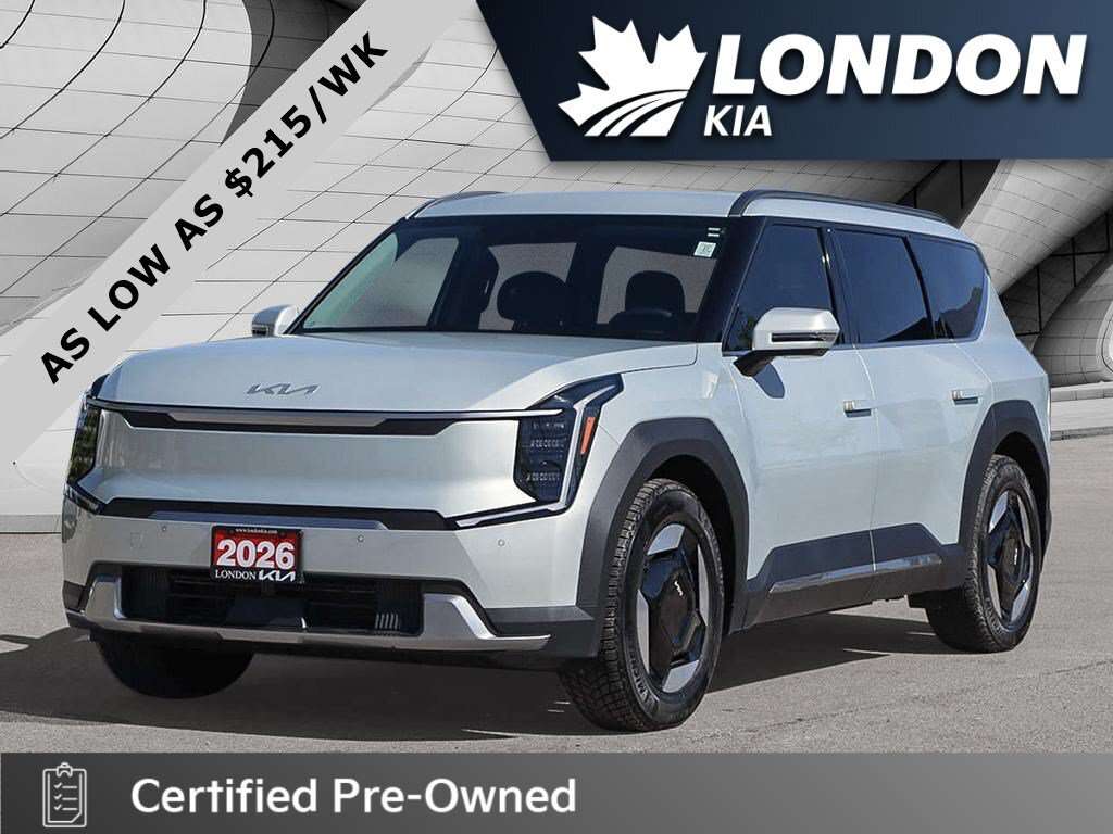 2026 Kia EV9 Land | AWD | Heated & Cooled Seats | Heated Steeri