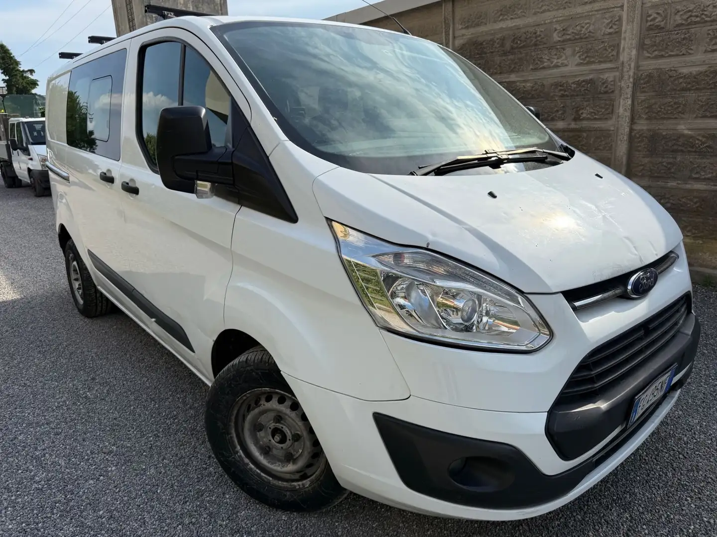 Ford Transit Custom Transit Custom 2.0 TDCi 6 posti Blanc - 1