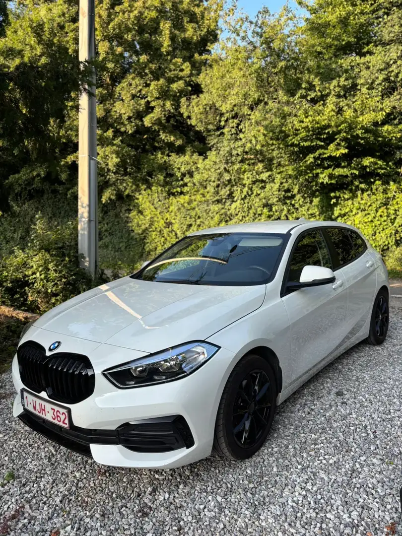 BMW 116 d AdBlue Blanc - 1