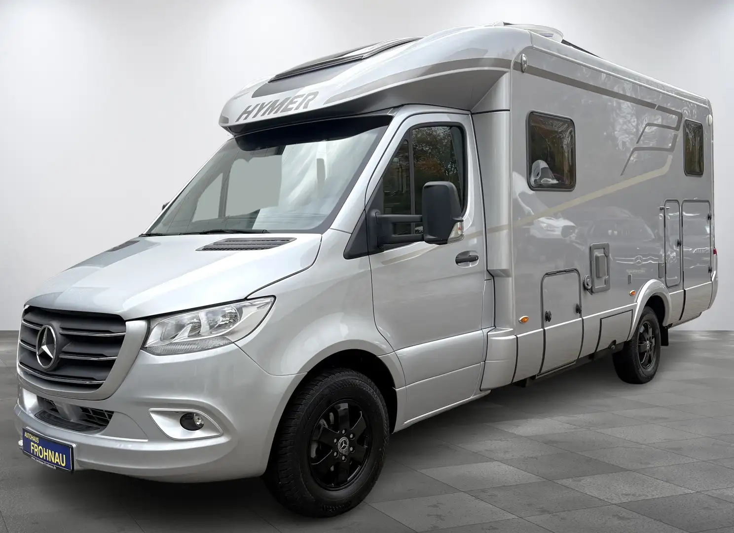 Hymer/Eriba B580MC Klima Solar SAT ACC Spurhalte Kamera TV Plateado - 1