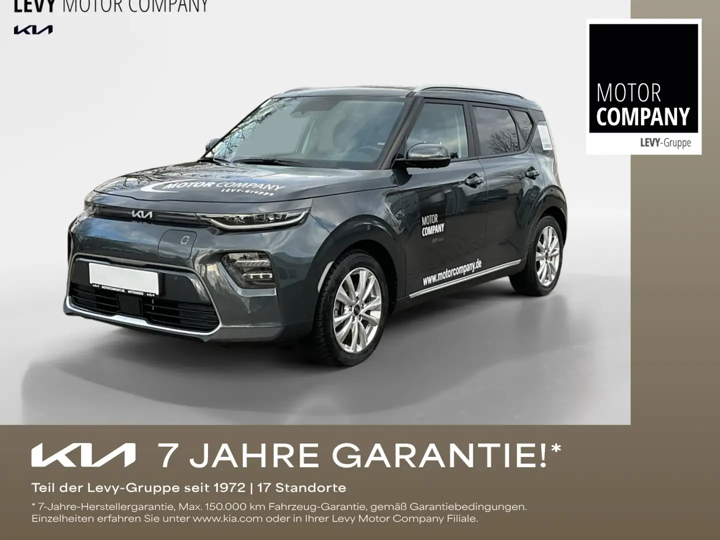 Kia Soul (64kWh) Inspiration ACC Navi FLA 4xSHZ Grey - 1