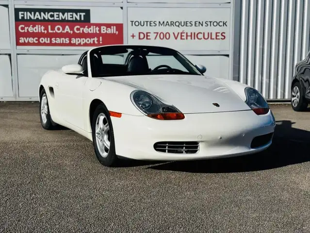 2001 Porsche Boxster in White for sale