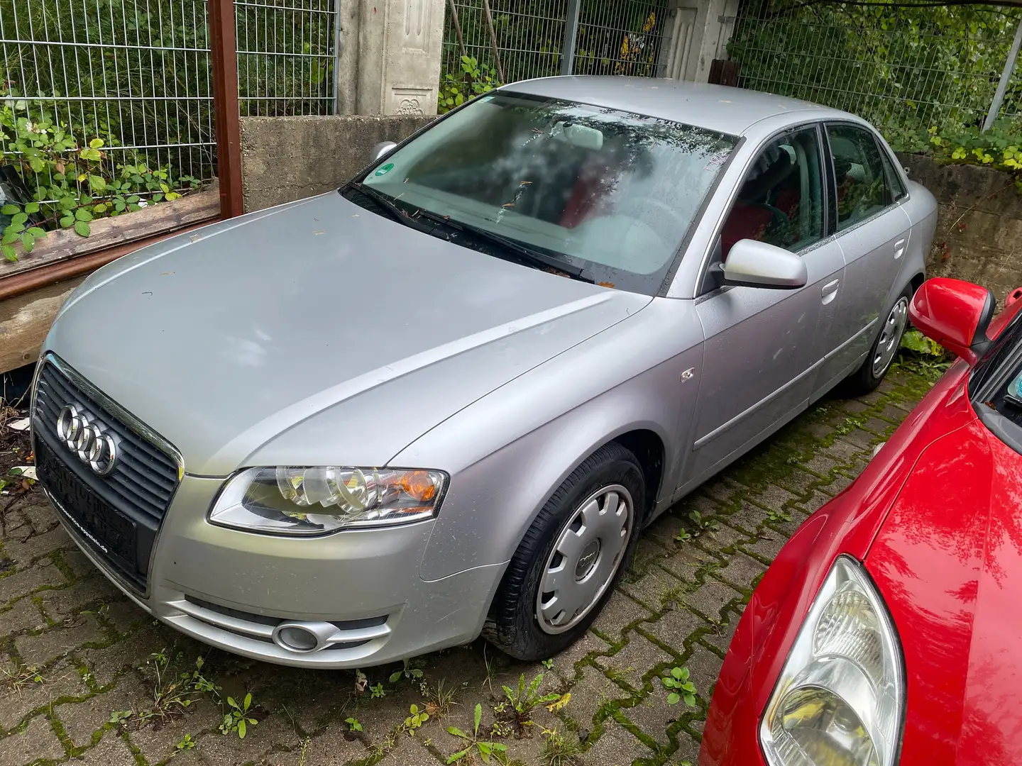 Audi A4 1.6 Scheckheft Rentner 2.Hand Sitzheizung PDC Argent - 1