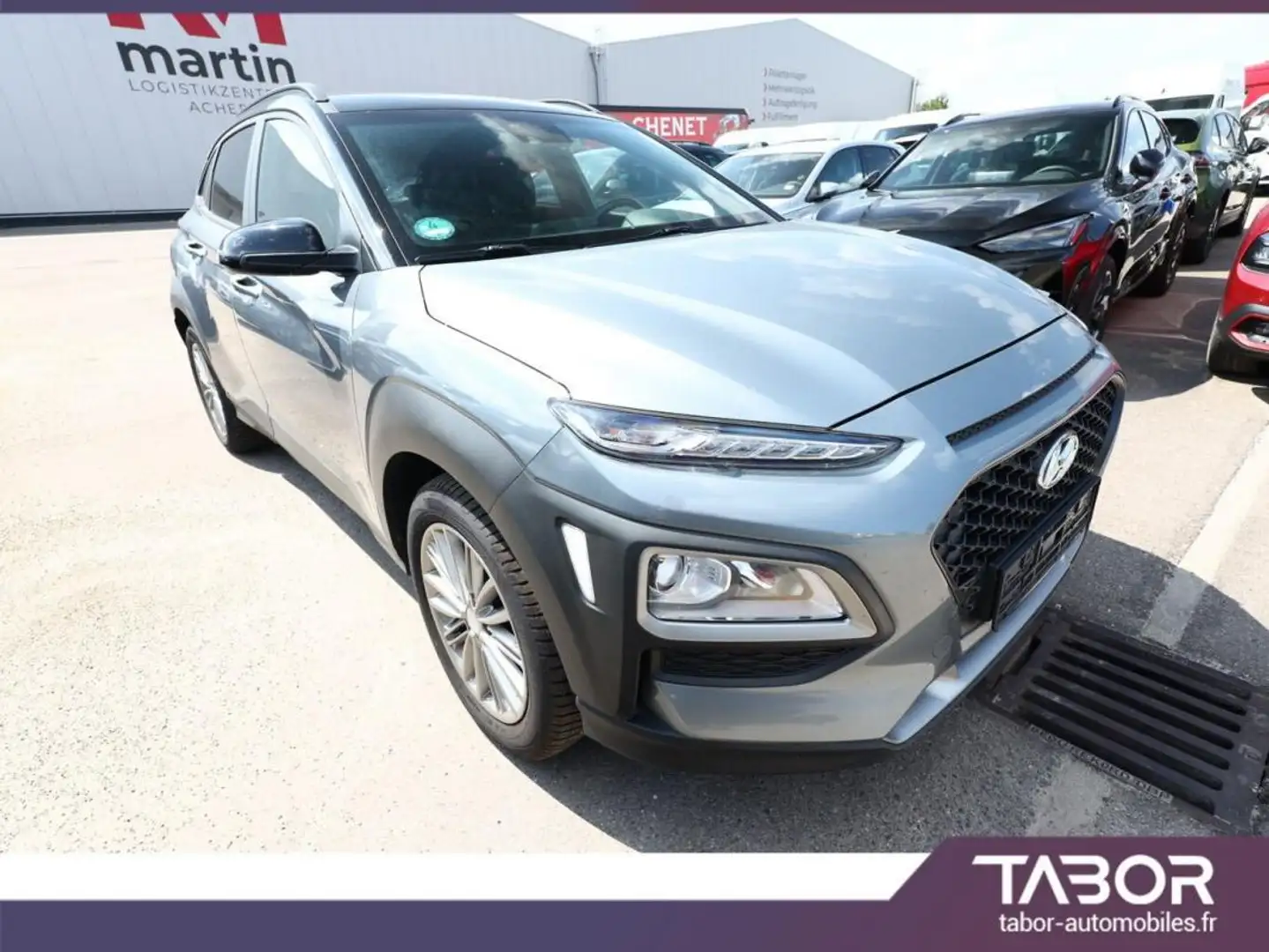 Hyundai KONA 1.0 T-GDI 120 Advantage+ LED GPS Gris - 2