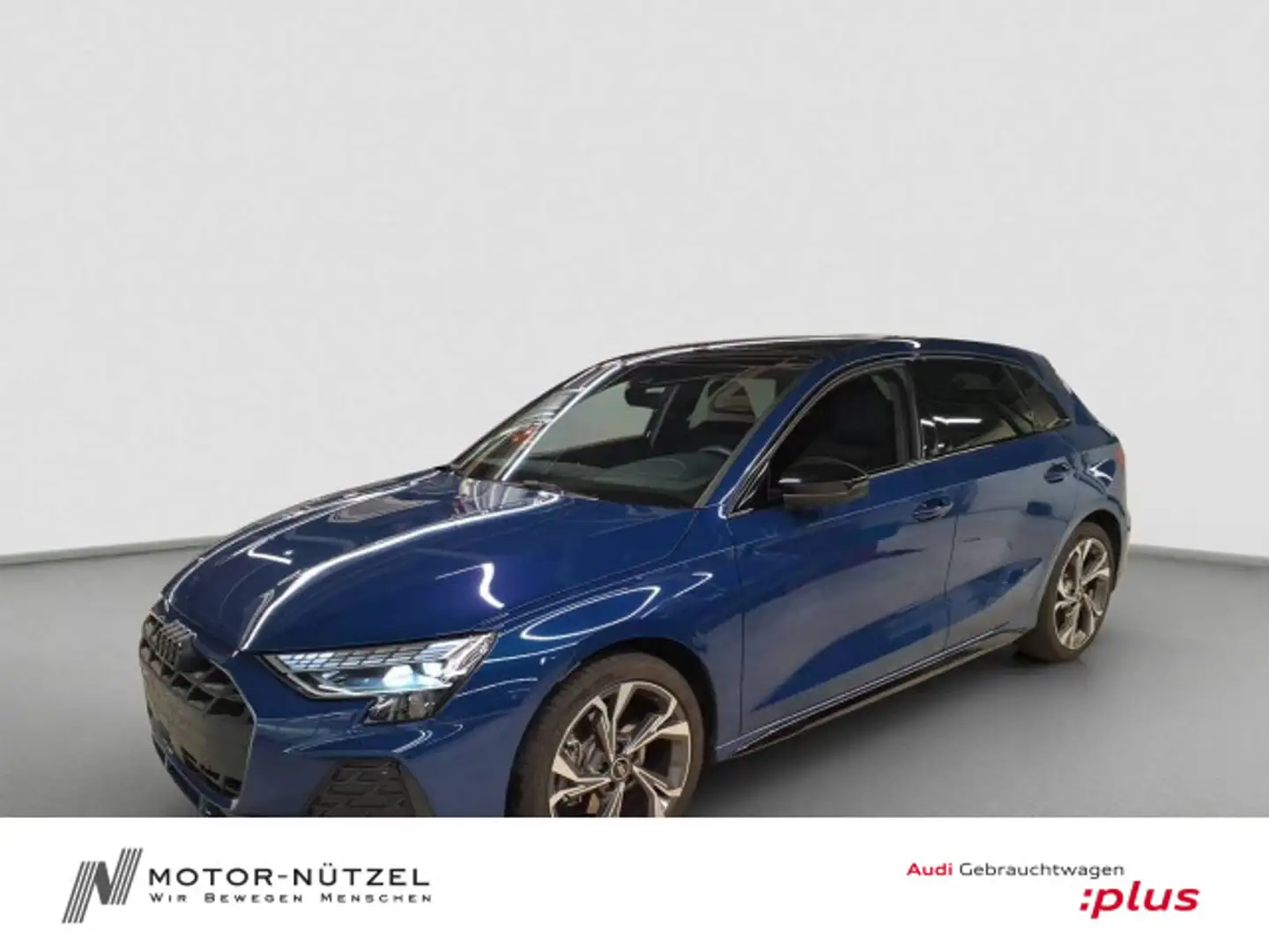 Audi A3 35 TFSI S-TR S-LINE LED+NAV+RFK+AHK Blau - 1