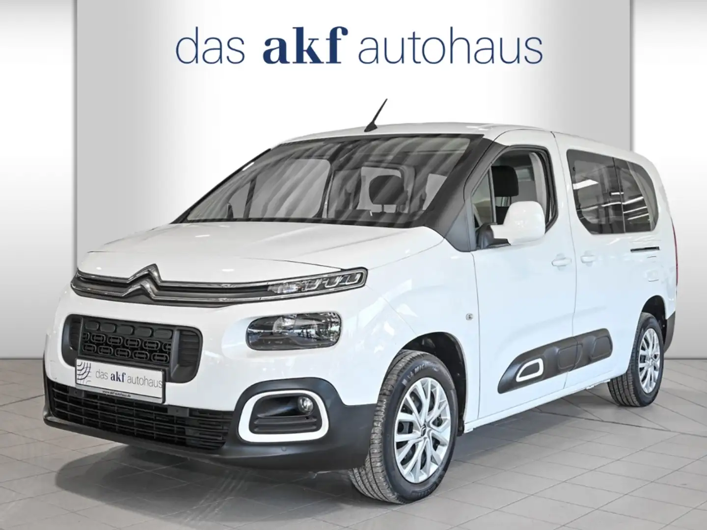 Citroen Berlingo 1.2 PureTech 130 Feel XL-Navi*AHK*Kamera*SHZ*Schie Weiß - 1