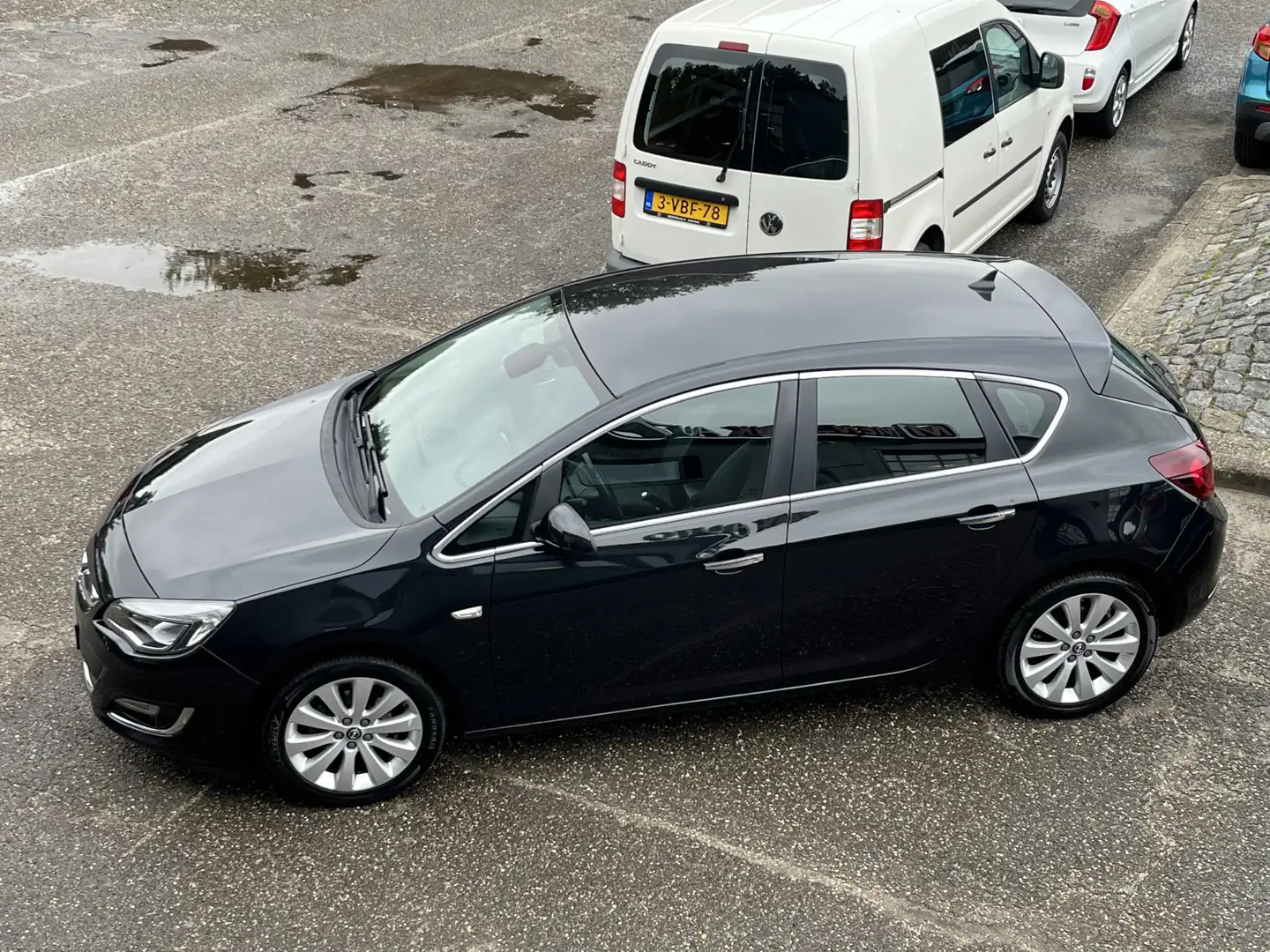 Opel Astra 1.6 Sport HALF LEER NAVI CRUISE ECC Schwarz - 2