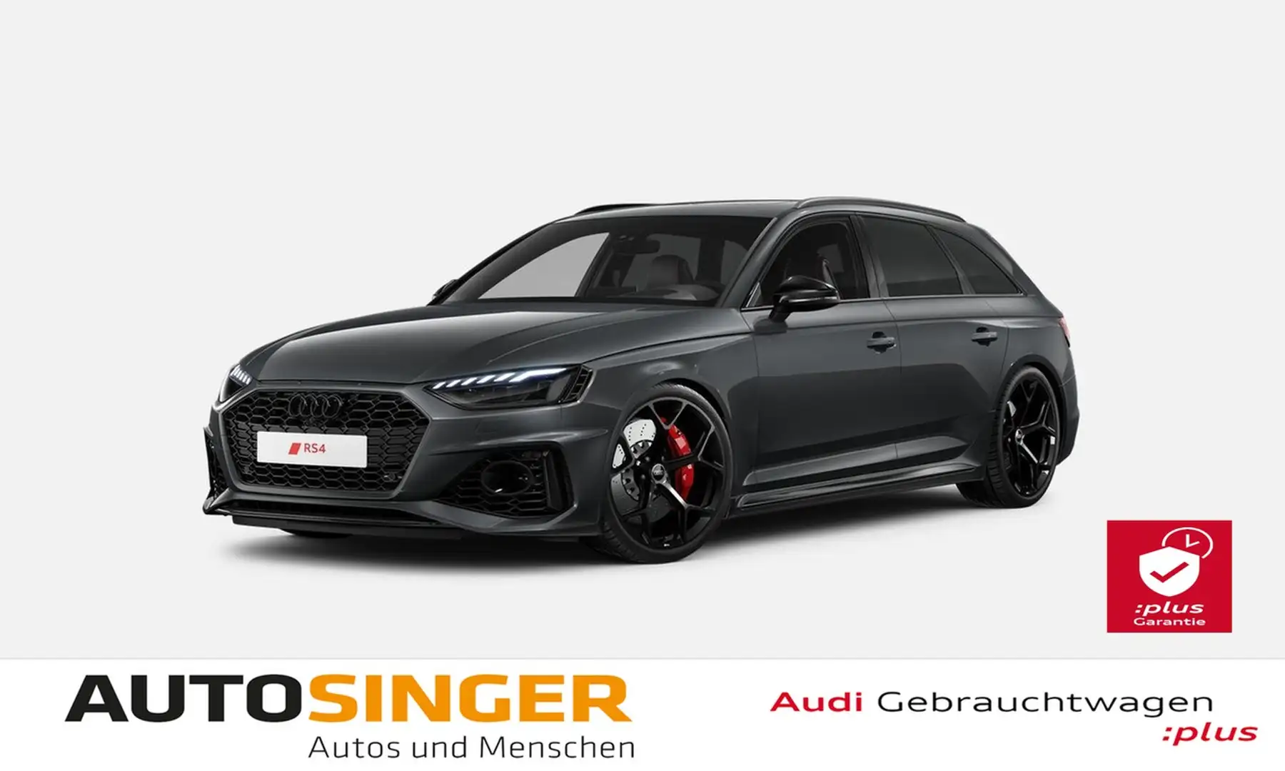 Audi RS4 Avant *RS-ABGAS*PANO*MATRIX*AHK*ACC*B&O*290* Grau - 1