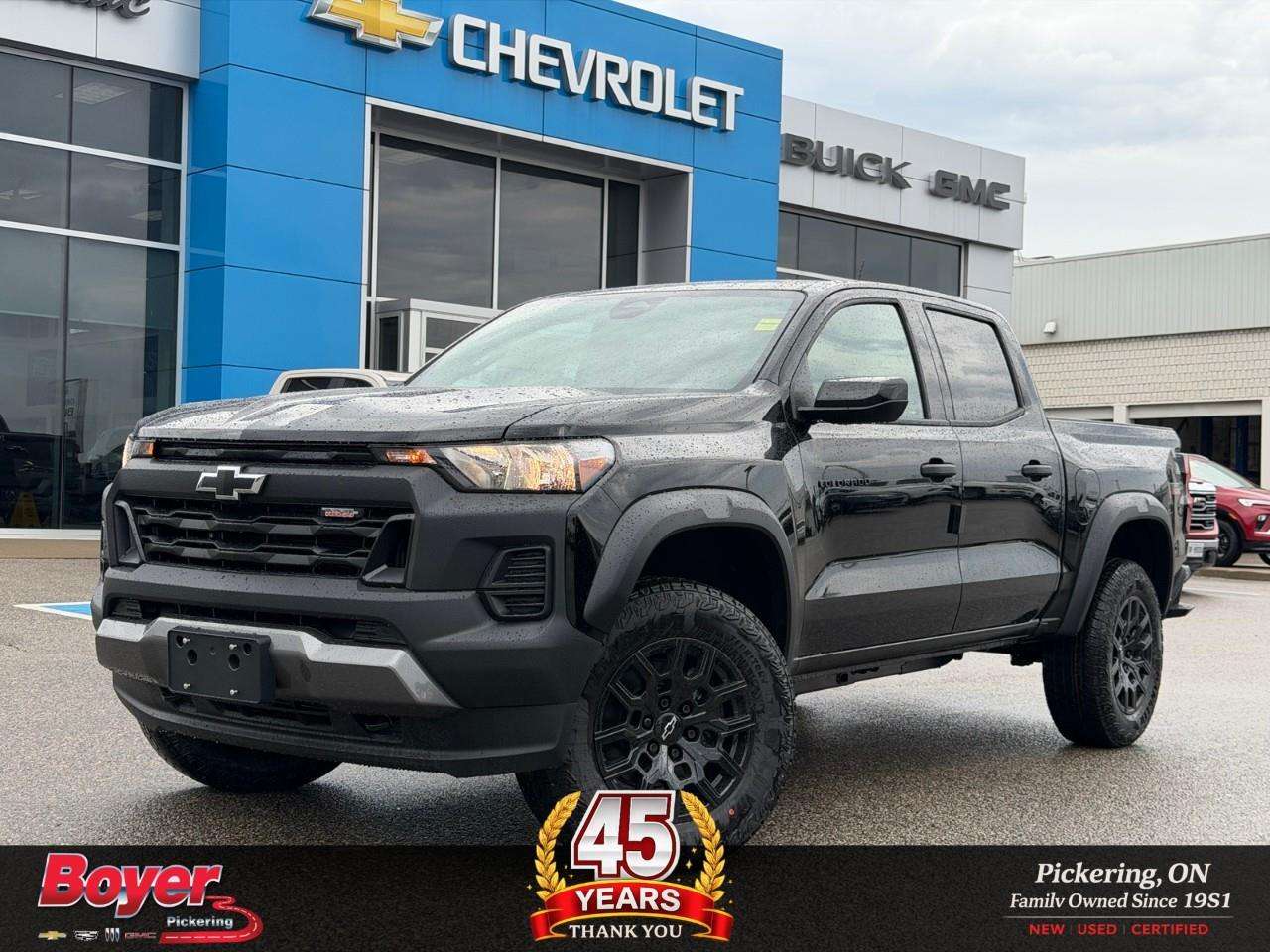 2026 Chevrolet Colorado Trail Boss REMOTE START- 2 FACTORY LIFT- 18 BLACK