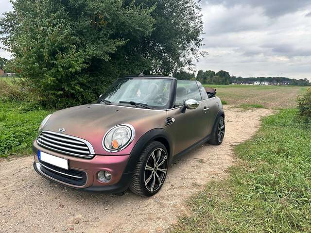 Imagine MINI Cooper Cabrio MINI CABRIO R57 1.6 SHZ PDC Leder Lounge Allwetter