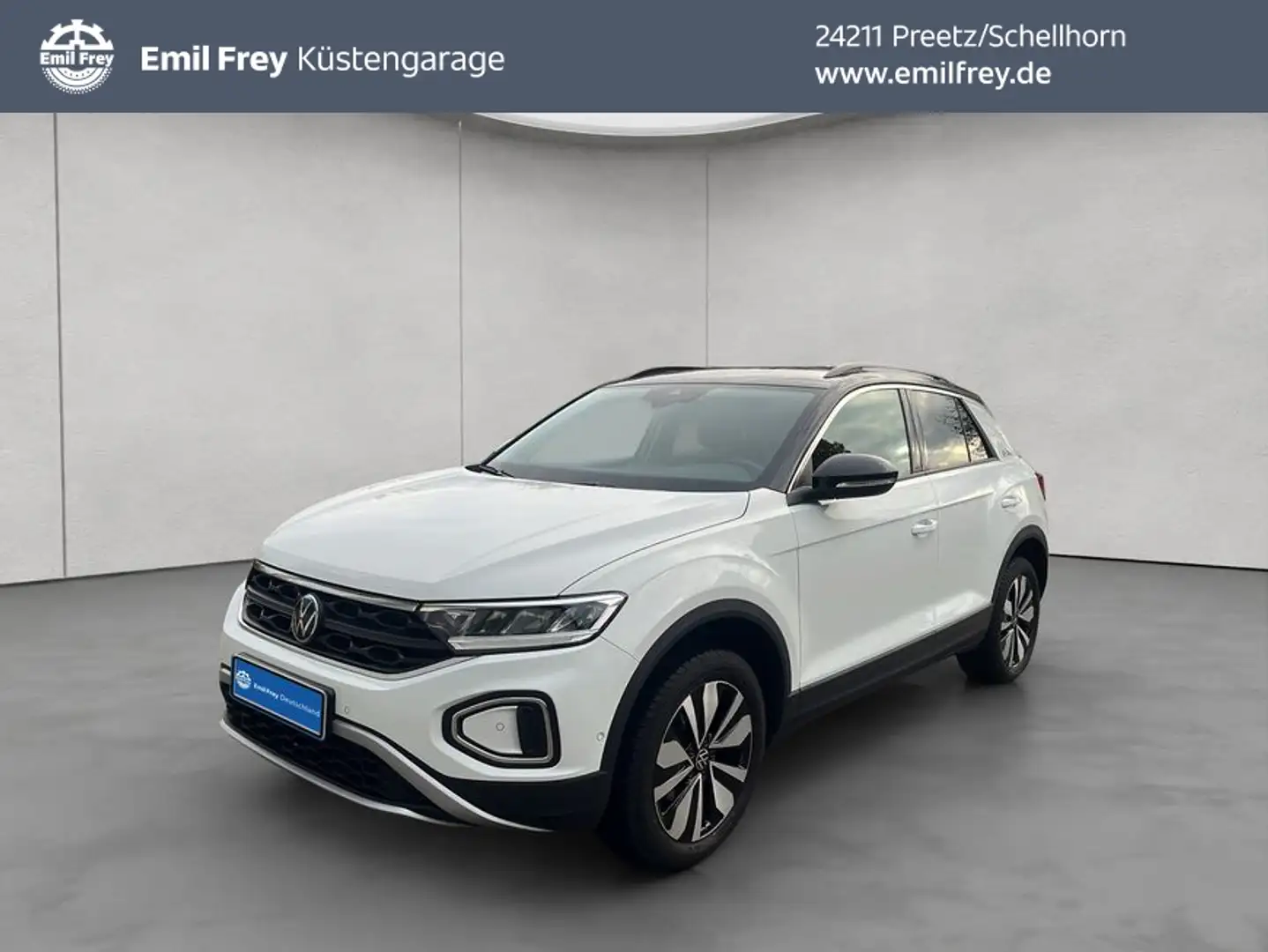 Volkswagen T-Roc 1.0 TSI Goal ACC LED Navi GJR Schwarz - 1