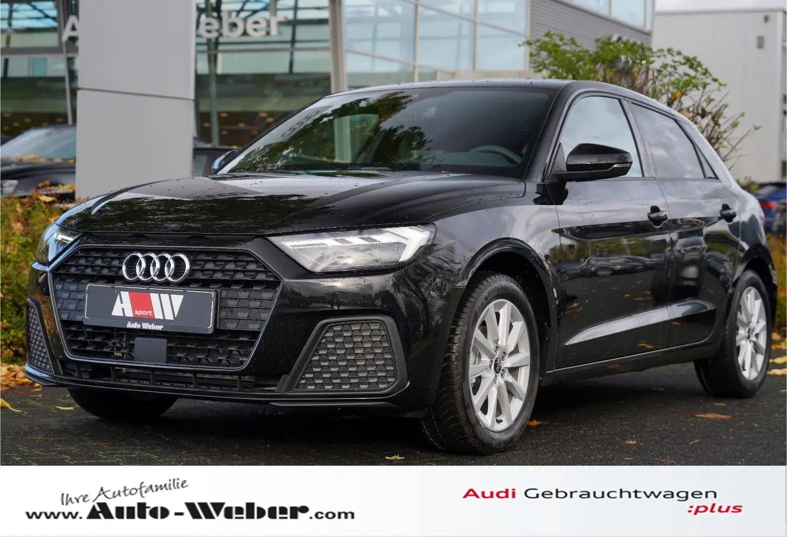 Audi A1 Sportback 25TFSI LED KLIMAAUT SHZ ALLWETTERRE Schwarz - 1