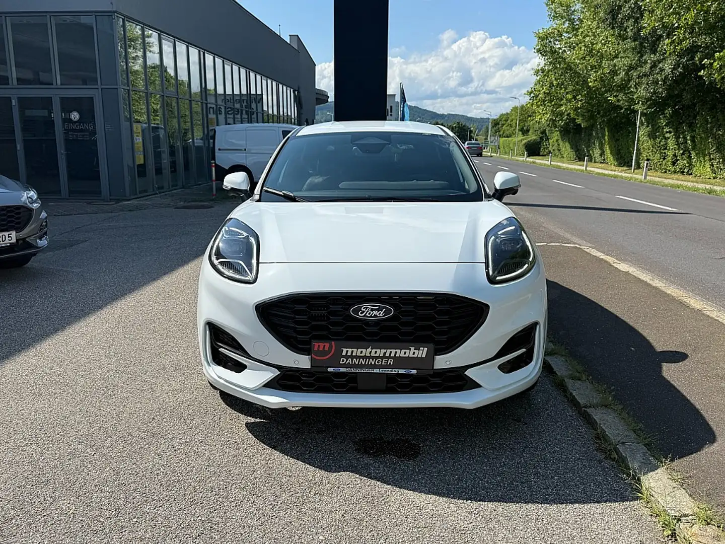 Ford Puma 1,0 EcoBoost Hybrid ST-Line X Weiß - 1