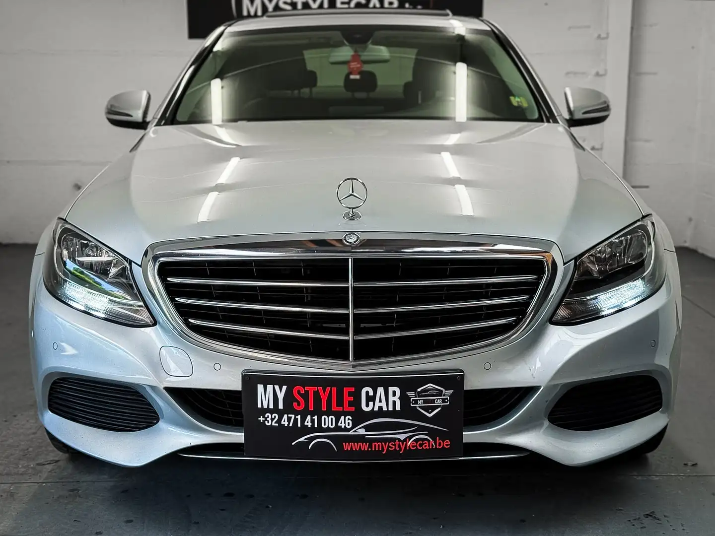 Mercedes-Benz C 180 d AUTOMATIQUE, ETAT SHOW ROOM, GARANTIE 1AN Zilver - 2