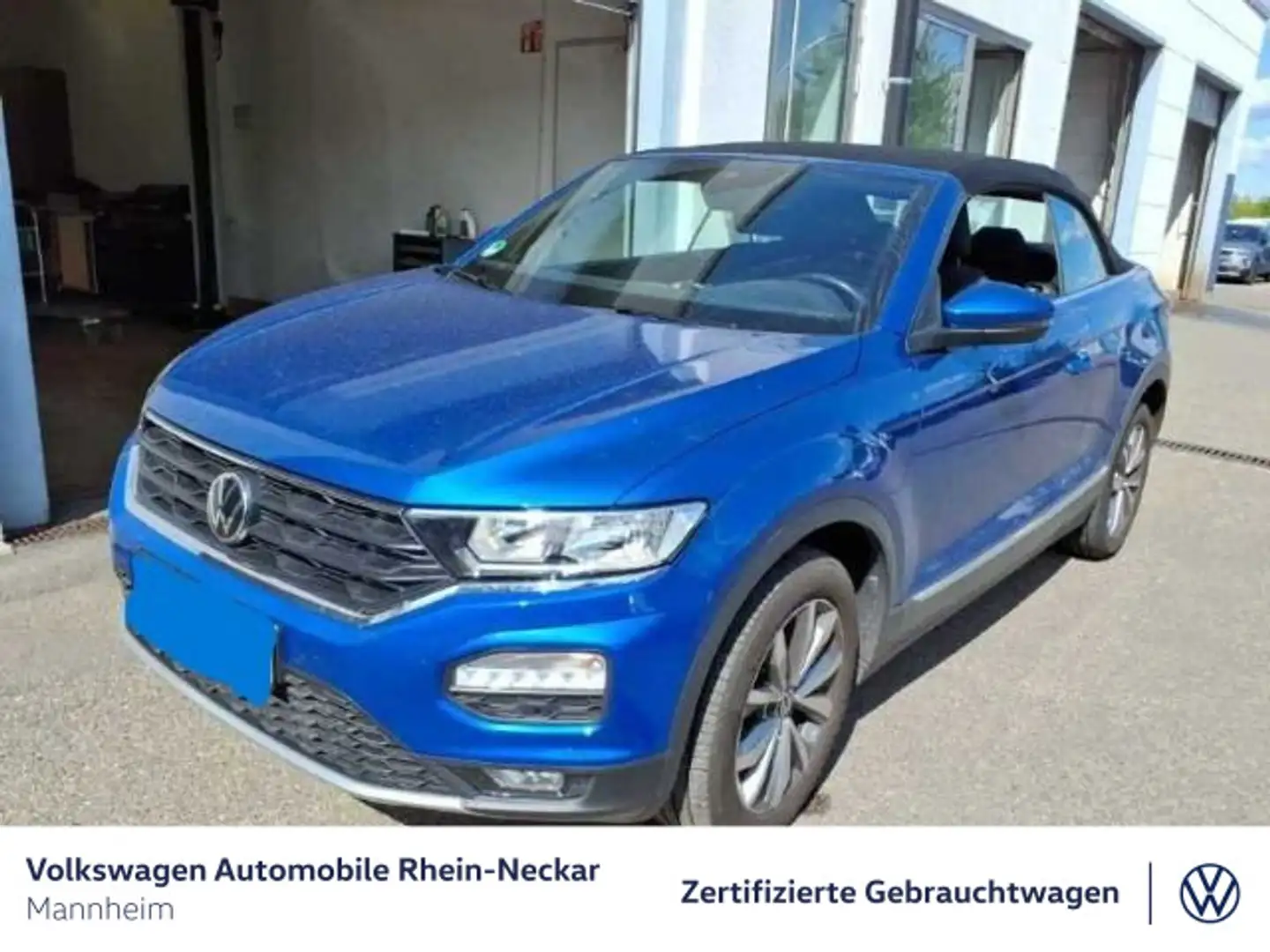 Volkswagen T-Roc 1.5 TSI Style DSG Navi PDC uvm Blau - 2