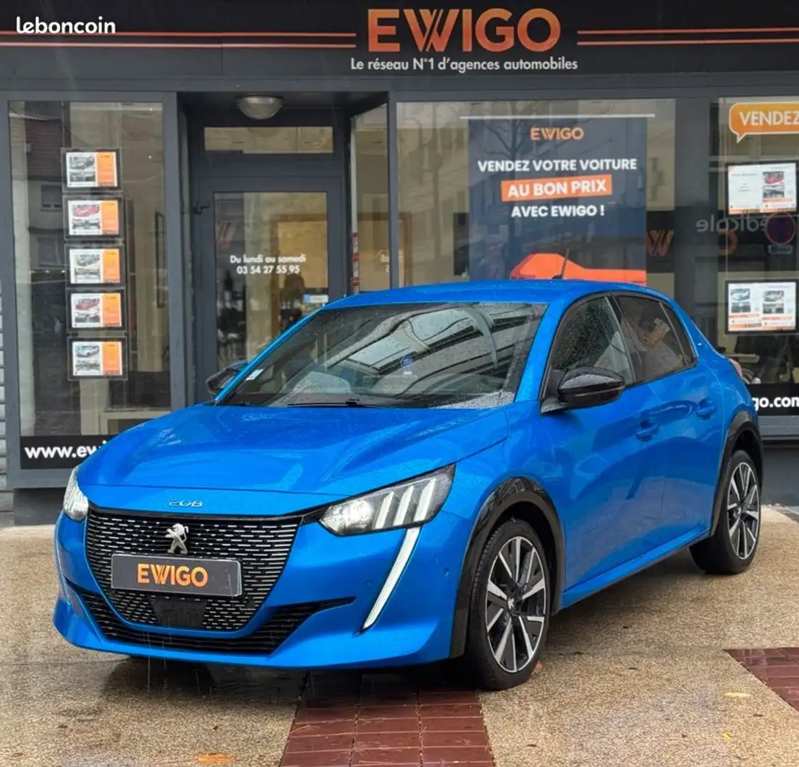 Peugeot 208 gt 1.2 phase 2 100ch s&s Blau - 1