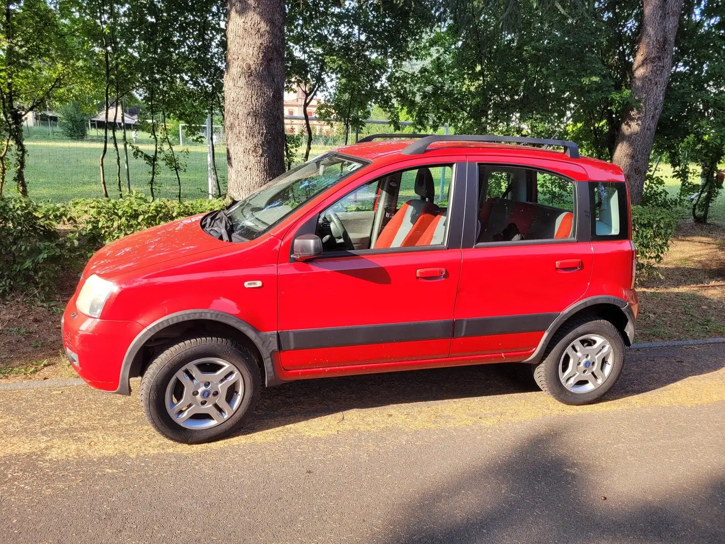 Fiat Panda Panda II 2003 1.2 Climbing 4x4 Rouge - 1