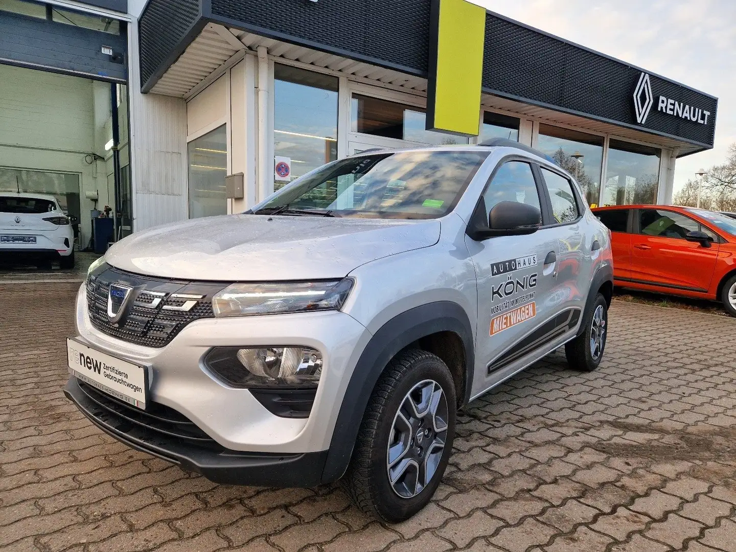 Dacia Spring Business Automatik Klima*Navi*Rückfahrcam Grau - 1