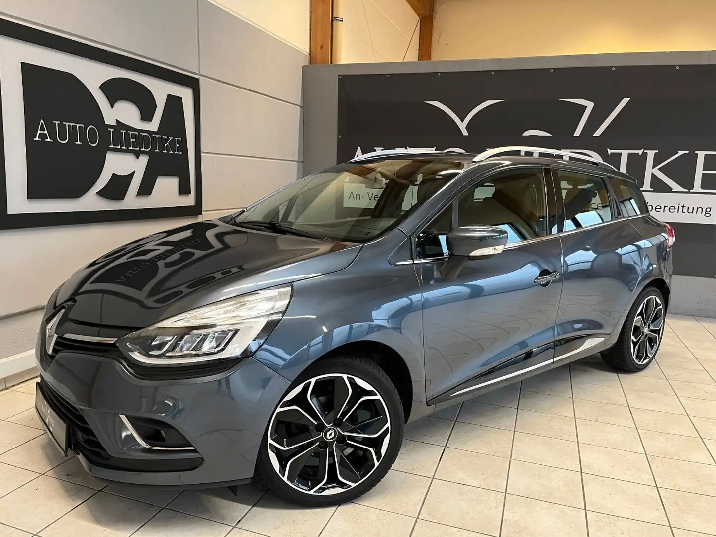 Renault Clio IV Grandtour Intens/Klima/Navi/PDC/AHK Gris - 1