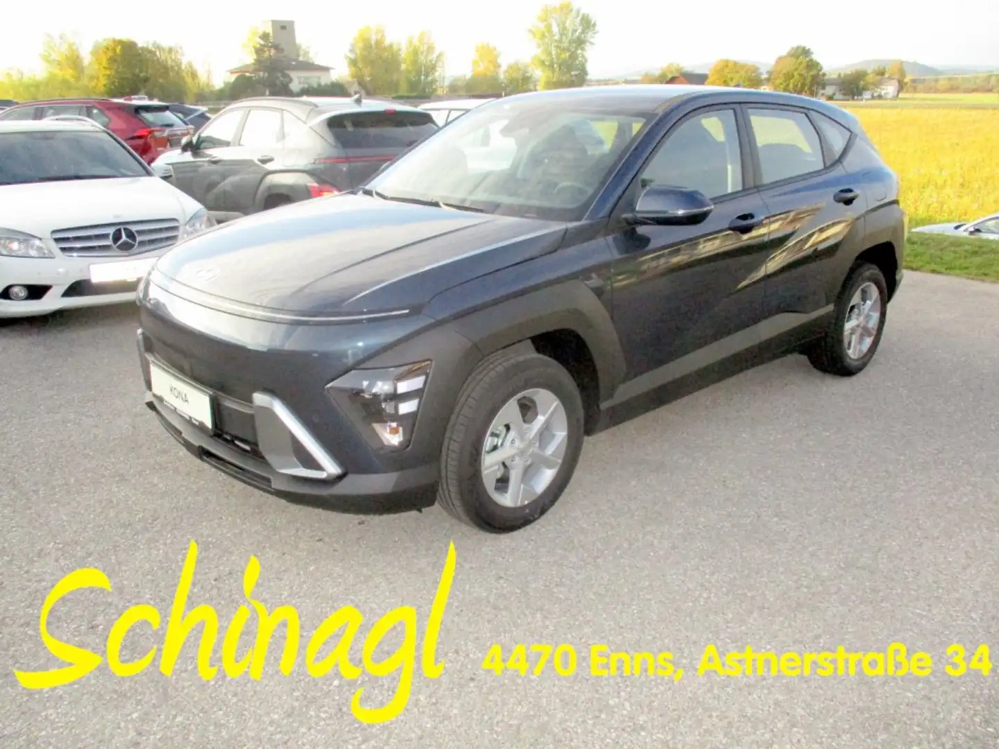 Hyundai KONA (SX2) Smart Line 1.0 TGDI 2WD k7bs1 Blau - 1