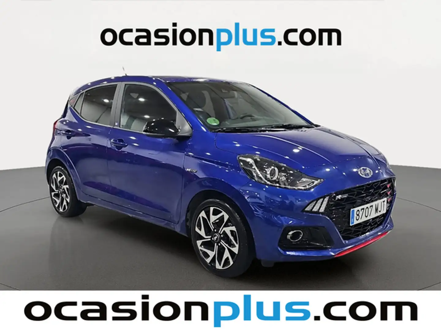 Hyundai i10 1.2 MPI Nline 30 Aniversario Azul - 2