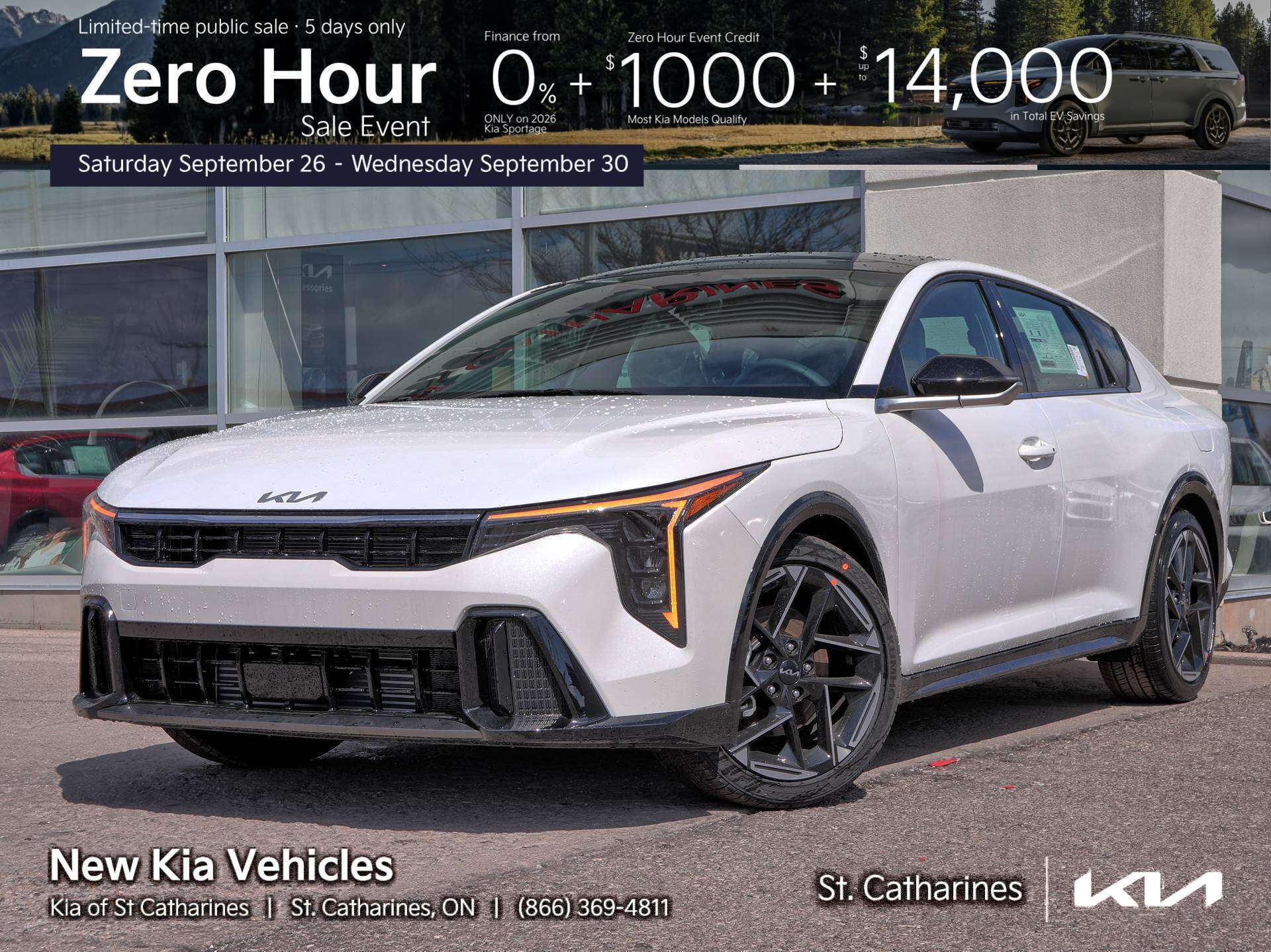  2026 Kia K4 GT-Line Turbo FWD   