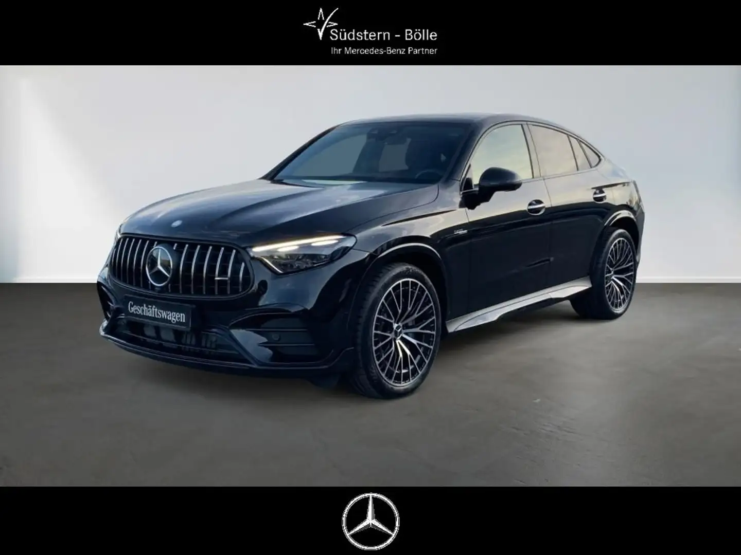 Mercedes-Benz GLC 43 AMG 4M Coupe +DISTRO+SHZ+MEMORY+NAVI+MBUX Černá - 2