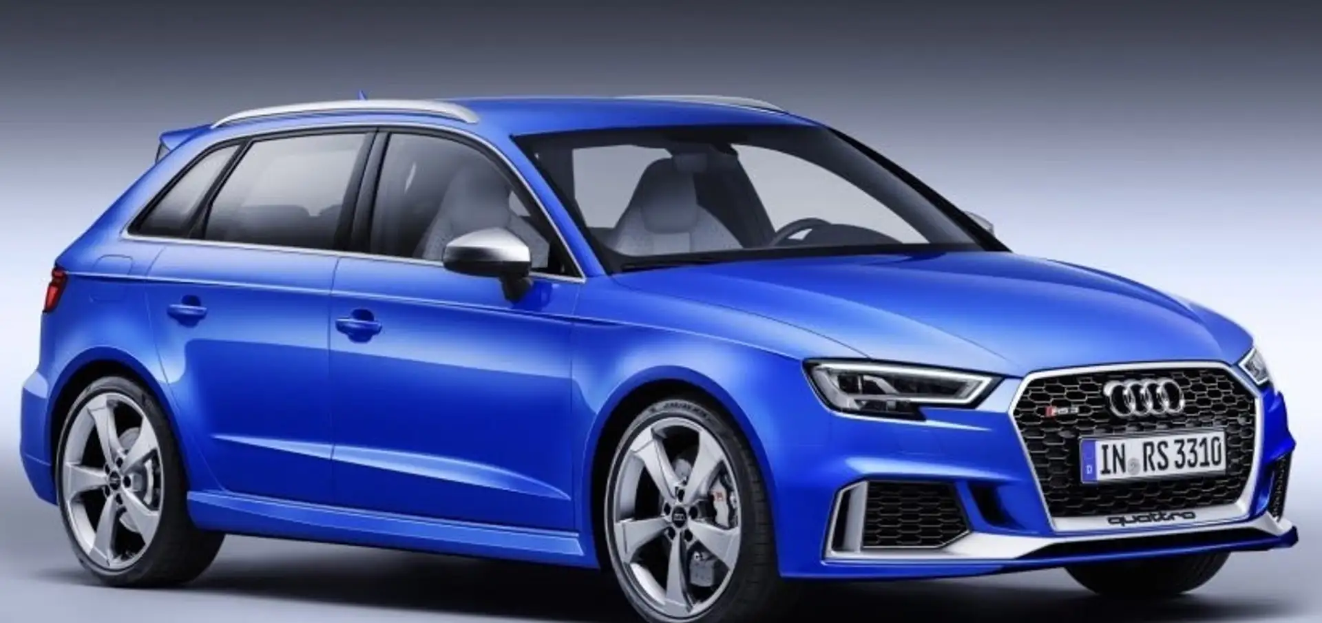 Audi RS3 RS3 Sportback 2.5 tfsi 400CV quattro KM 55300 Bleu - 2