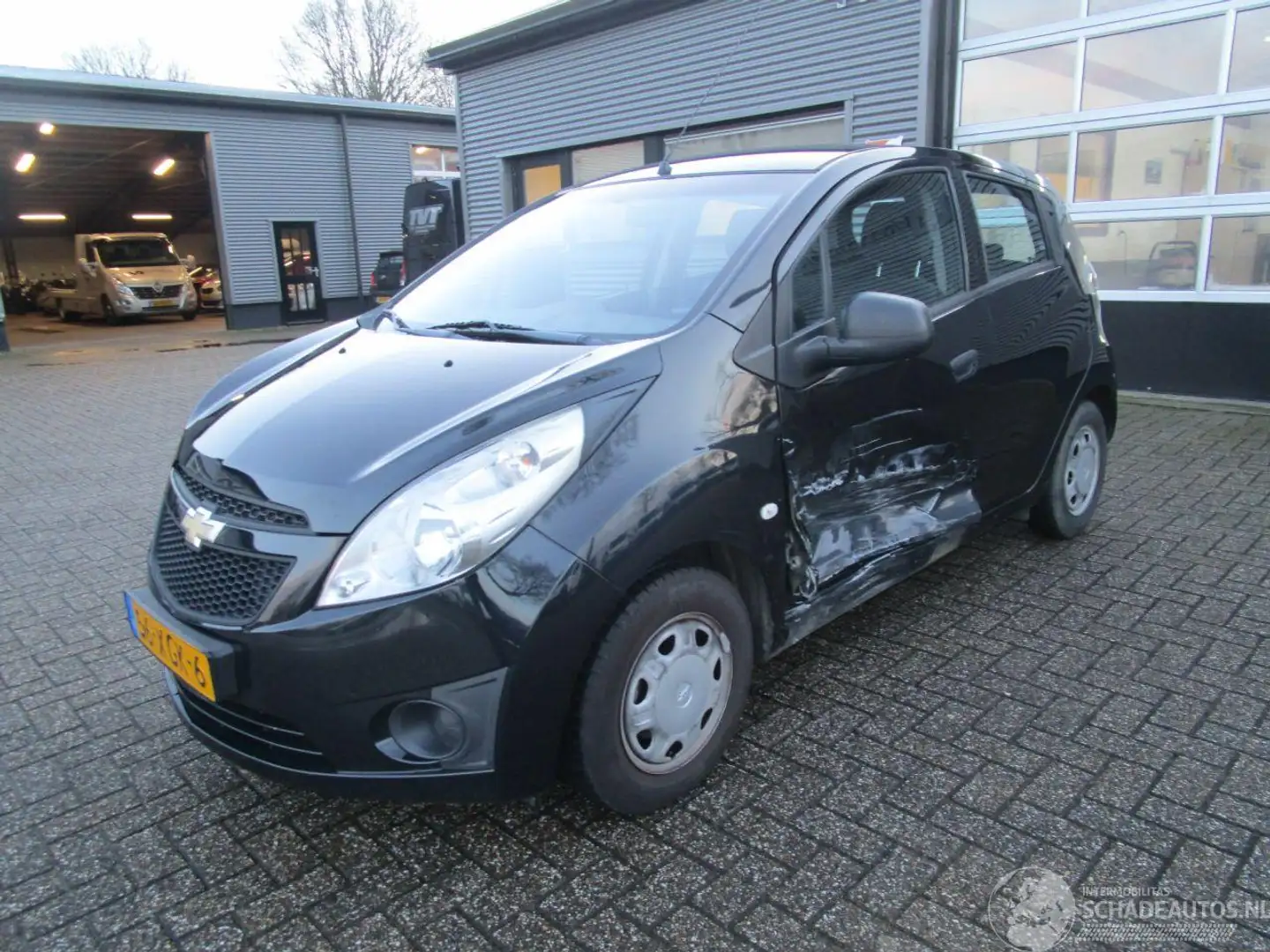 Chevrolet Spark 1.0 16V LS BI-FUEL LPG Negro - 1