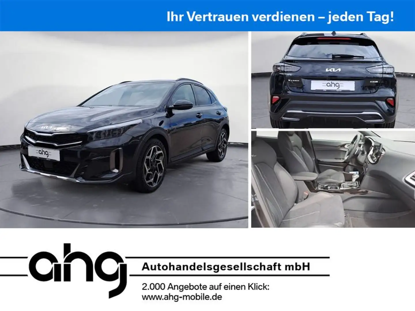 Kia XCeed Kia XCeed 1.6 T-GDI DCT7 GT-line PANO/LEDER/NAVI Schwarz - 1