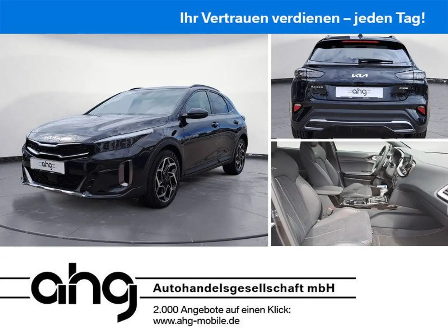 Kia XCeed Kia XCeed 1.6 T-GDI DCT7 GT-line PANO/LEDER/NAVI Noir - 1