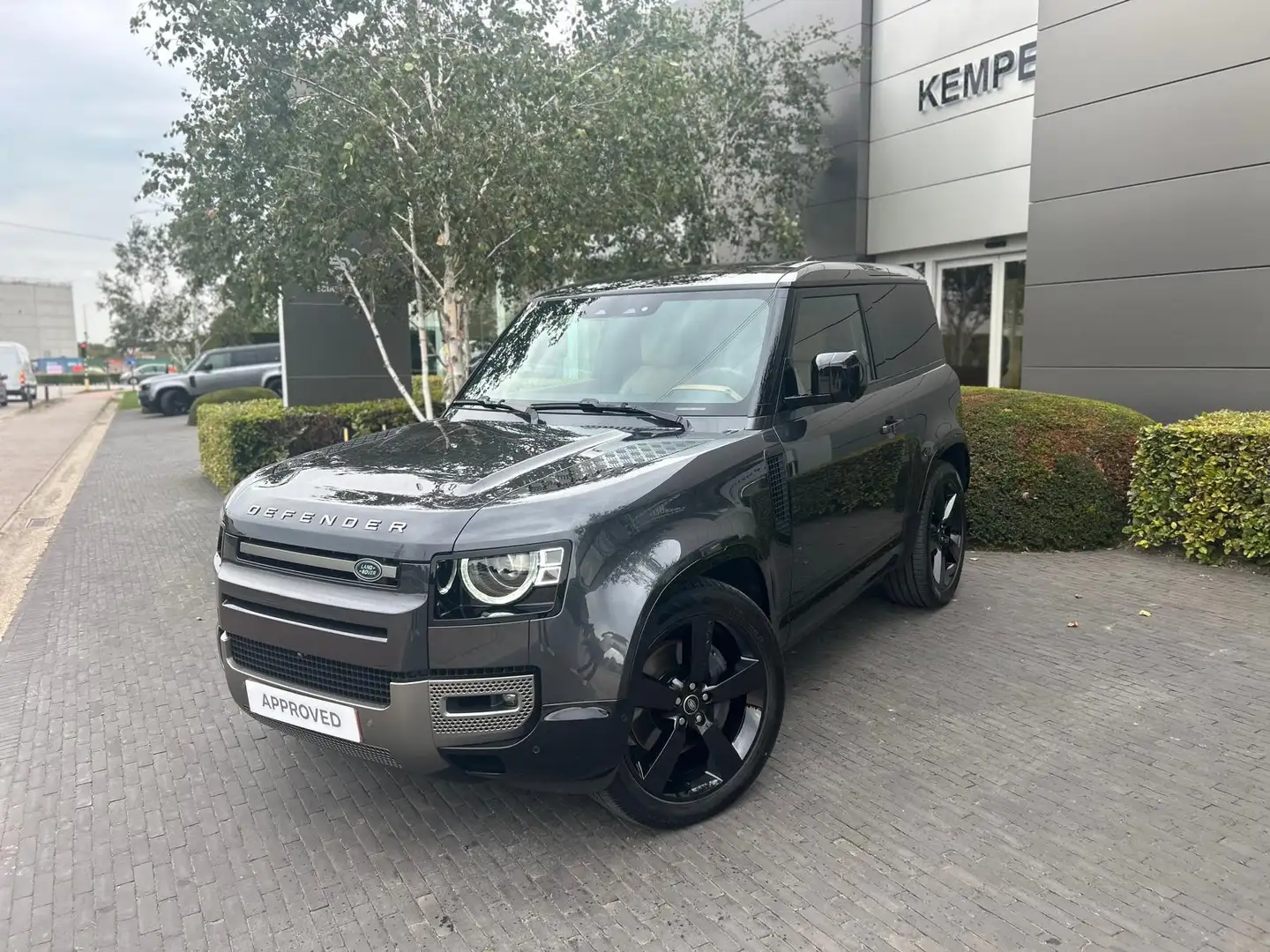Land Rover Defender 90 V8 Dynamic HSE // Lichte Vracht Gris - 1