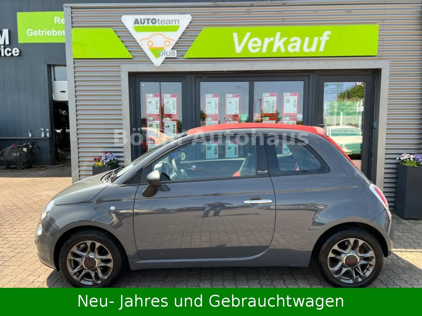 Fiat 500 Pop *CABRIO*PDC*EL.FH*ALU Gris - 1