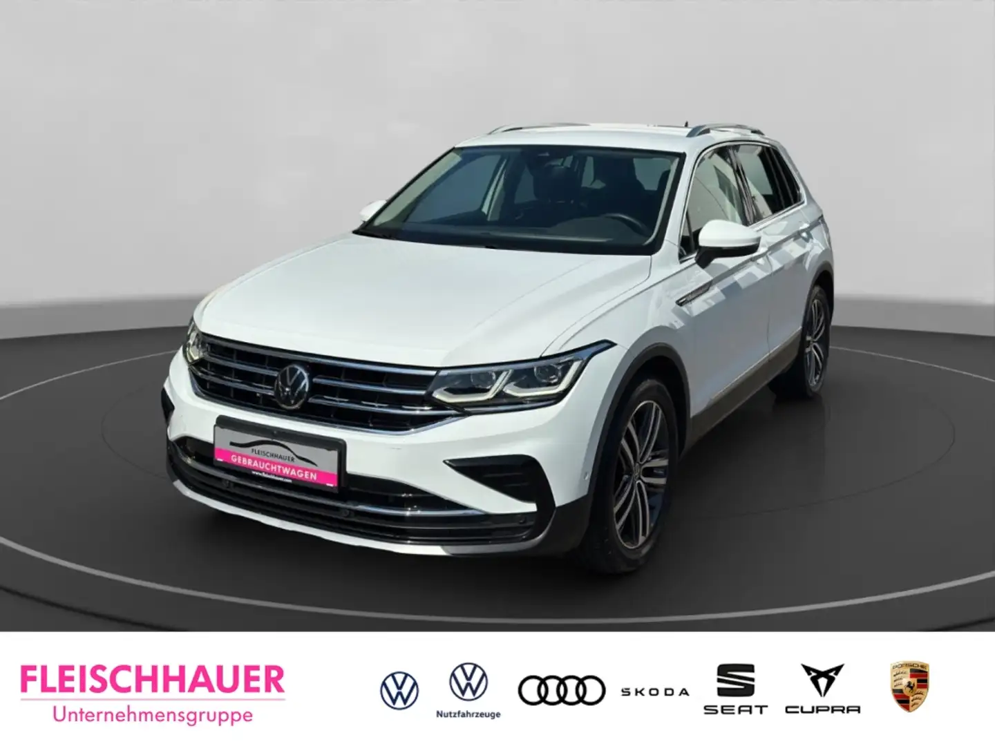 Volkswagen Tiguan Elegance 2,0TDI Navi+AHK+Matrix+CarPlay Wit - 1