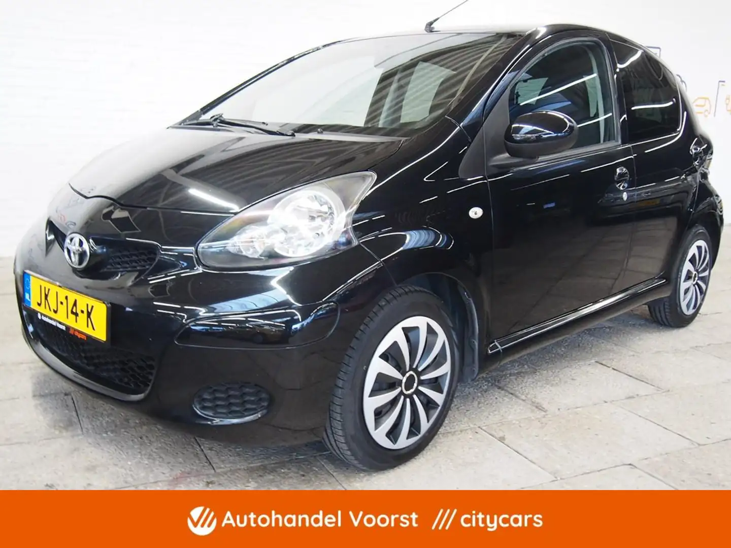 Toyota Aygo 1.0 VVT-i Comfort Airco (APK:Nieuw) Incl.Garantie Zwart - 1