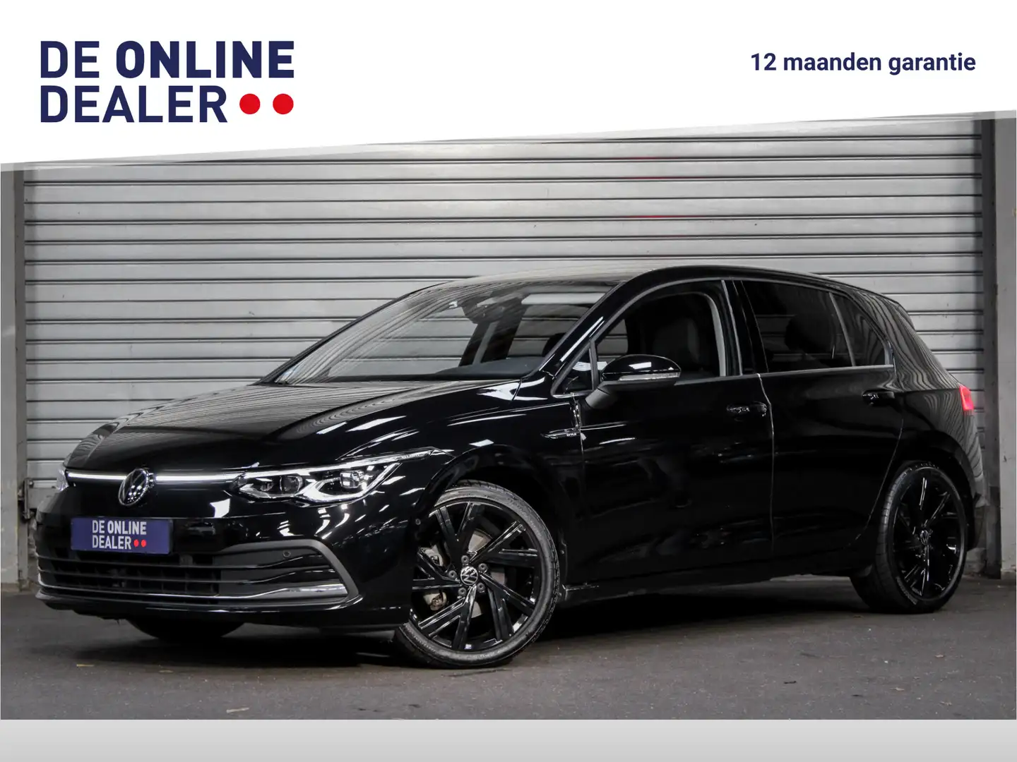 Volkswagen Golf 1.5 eTSI 150PK DSG Style |IQLight|Carplay|Sfeer|18 Zwart - 1