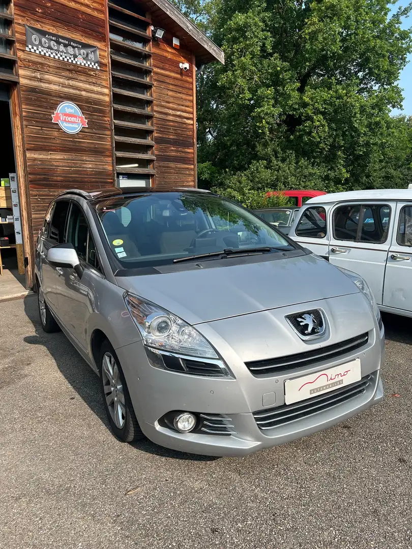 Peugeot 5008 2.0 HDI 150 OPTIONNE ET GARANTIE 12 MOIS Gris - 1