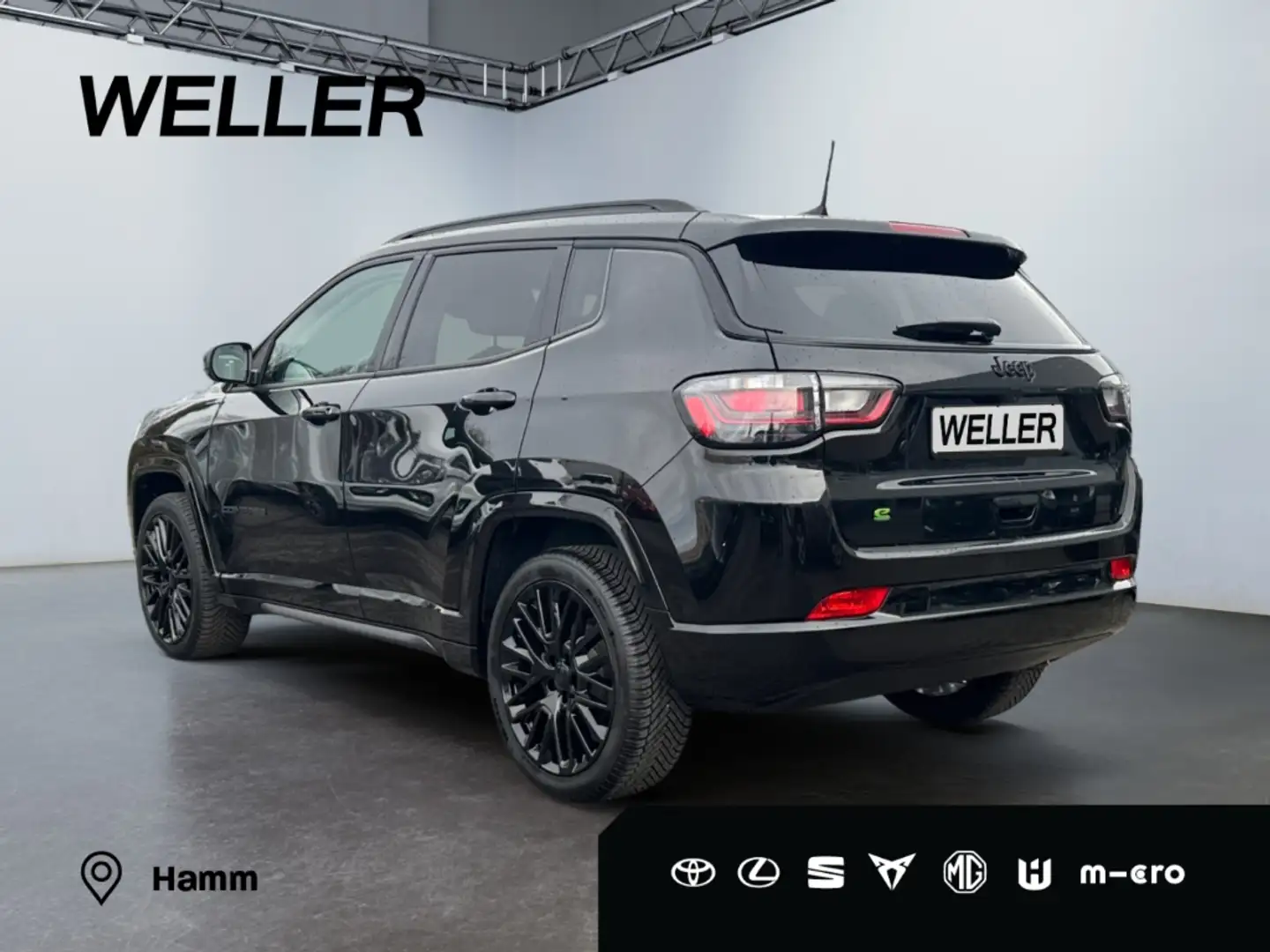 Jeep Compass 1.5 GSE e-Hybrid Automatik Altitude *ACC* Nero - 2