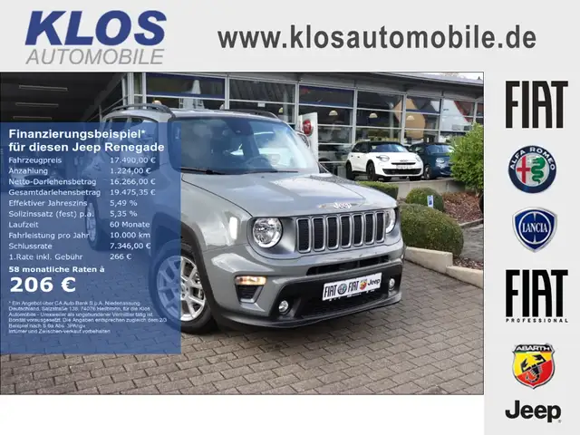 Jeep Renegade LIMITED 1.0 T GDI 4x2 CARPLAY WINTERPAKET ACC PDC