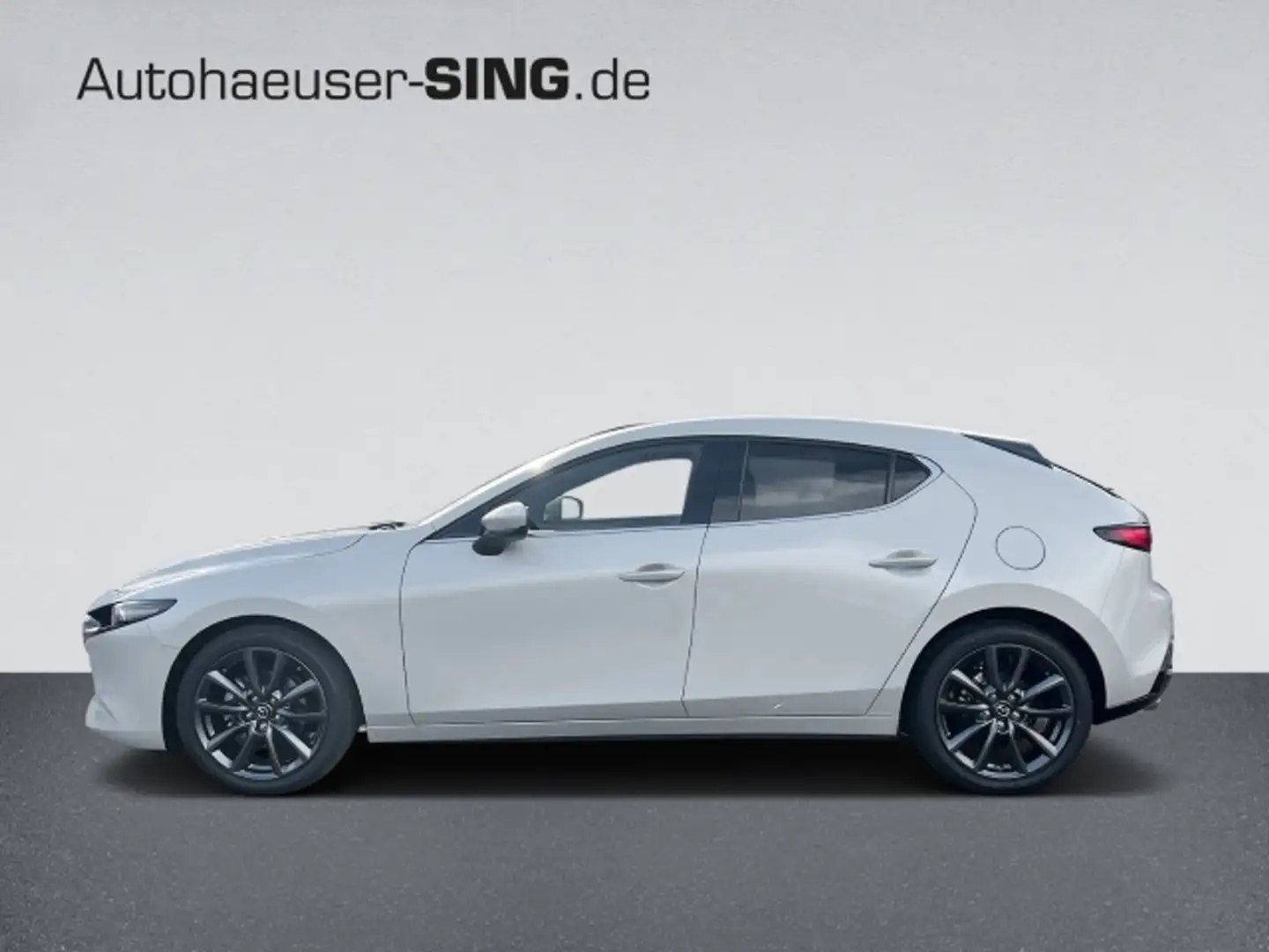 Mazda 3 Exclusive-Line Automatik HeadUP Design-Paket Weiß - 2