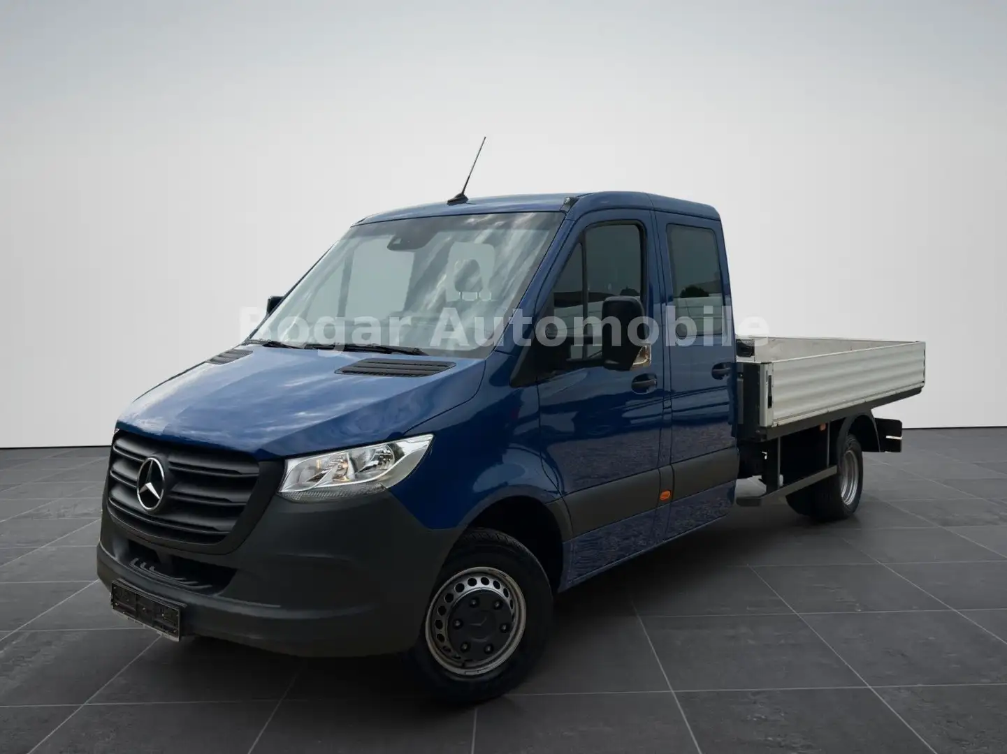 Mercedes-Benz Sprinter 519 CDI V6 MAXI DOKA *AHK 3,5T*NAVI*AC* Blau - 1