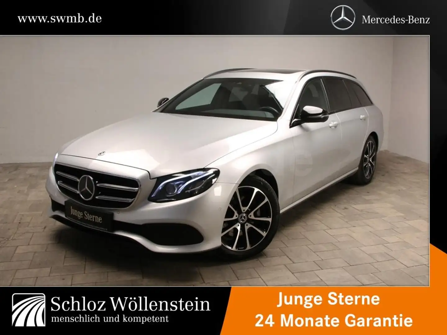 Mercedes-Benz E 200 4M T Avantgarde/Night/MULTIBEAM/DISTRONIC Plateado - 1